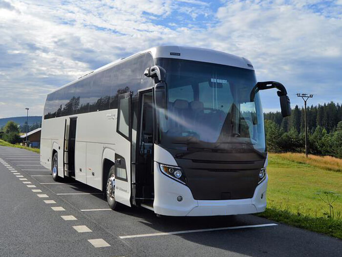 large charter bus
